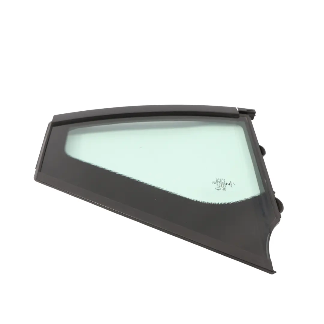 Mercedes S205 Side Quarter Window Vent Fixed Rear Right O/S Tinted Glass AS3 - SKU A2057300355 - Part number A2057300355