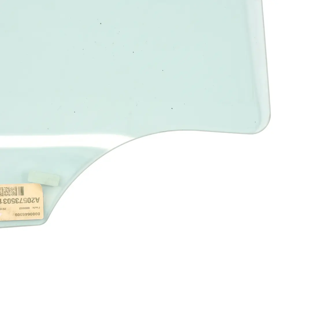 Vetro Finestra Porta Posteriore Destra Verde AS2 per Mercedes S205 con numero di parte A2057350310 Mercedes S205 Vetro Finestra Porta Posteriore Destra Verde AS2 - SKU A2057350310 - Numero di parte A2057350310