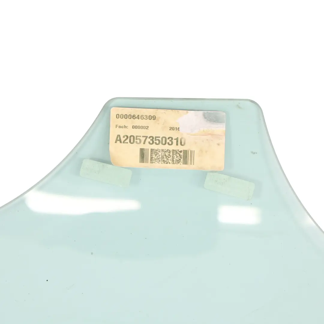 Mercedes S205 Window Glass Rear Right Door O/S Green Glazing AS2 - SKU A2057350310 - Part number A2057350310