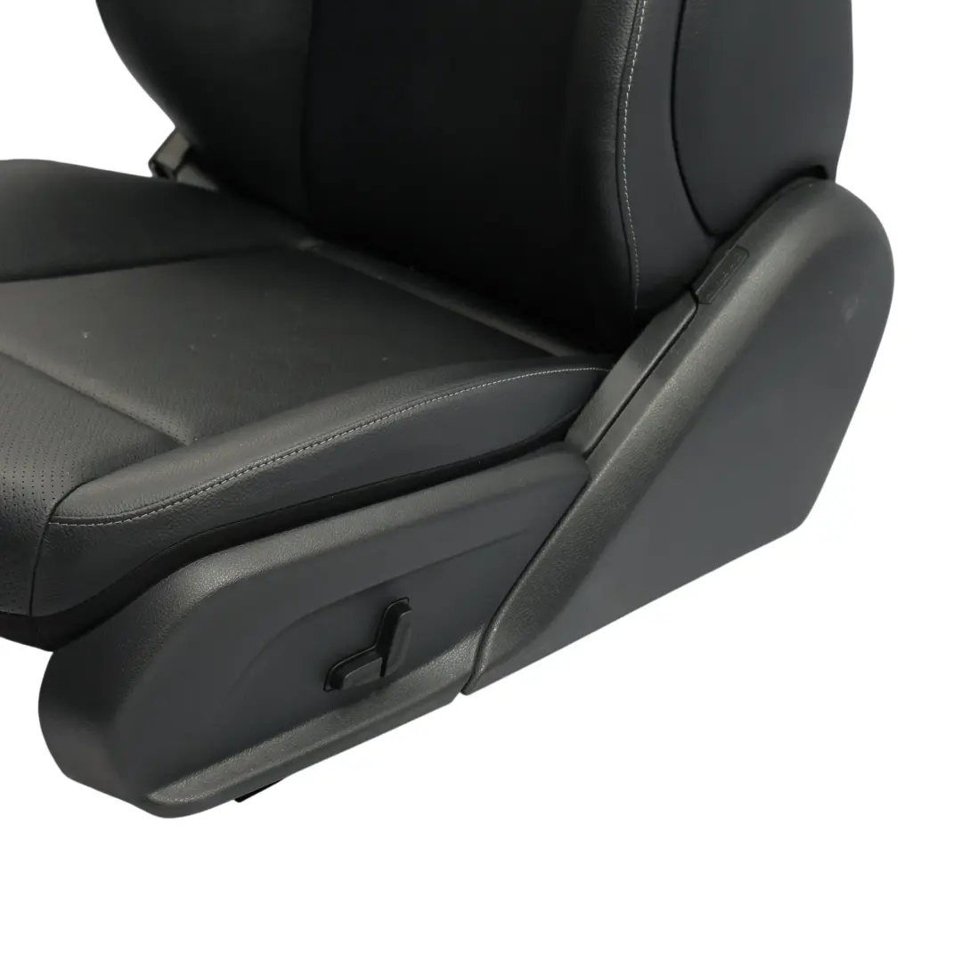 Mercedes W205 Sedile Anteriore Riscaldato Elettrico In Finta Pelle Nera - SKU A2059100747-6 - Numero di parte A2059100747