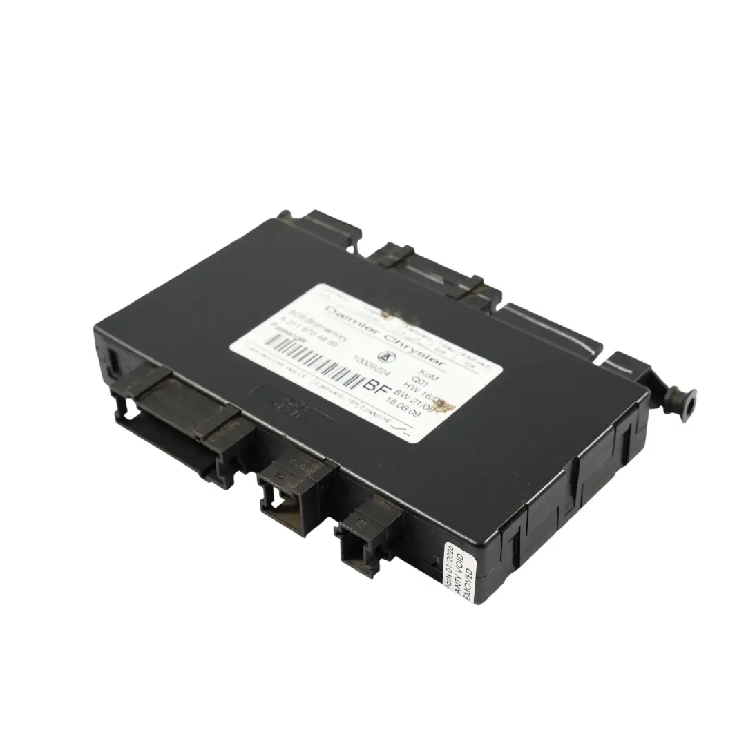 Mercedes W164 W211 Moduł Sterownik Pamięci Fotela Pasażera - SKU A2118704885 - Numer Części A2118704885