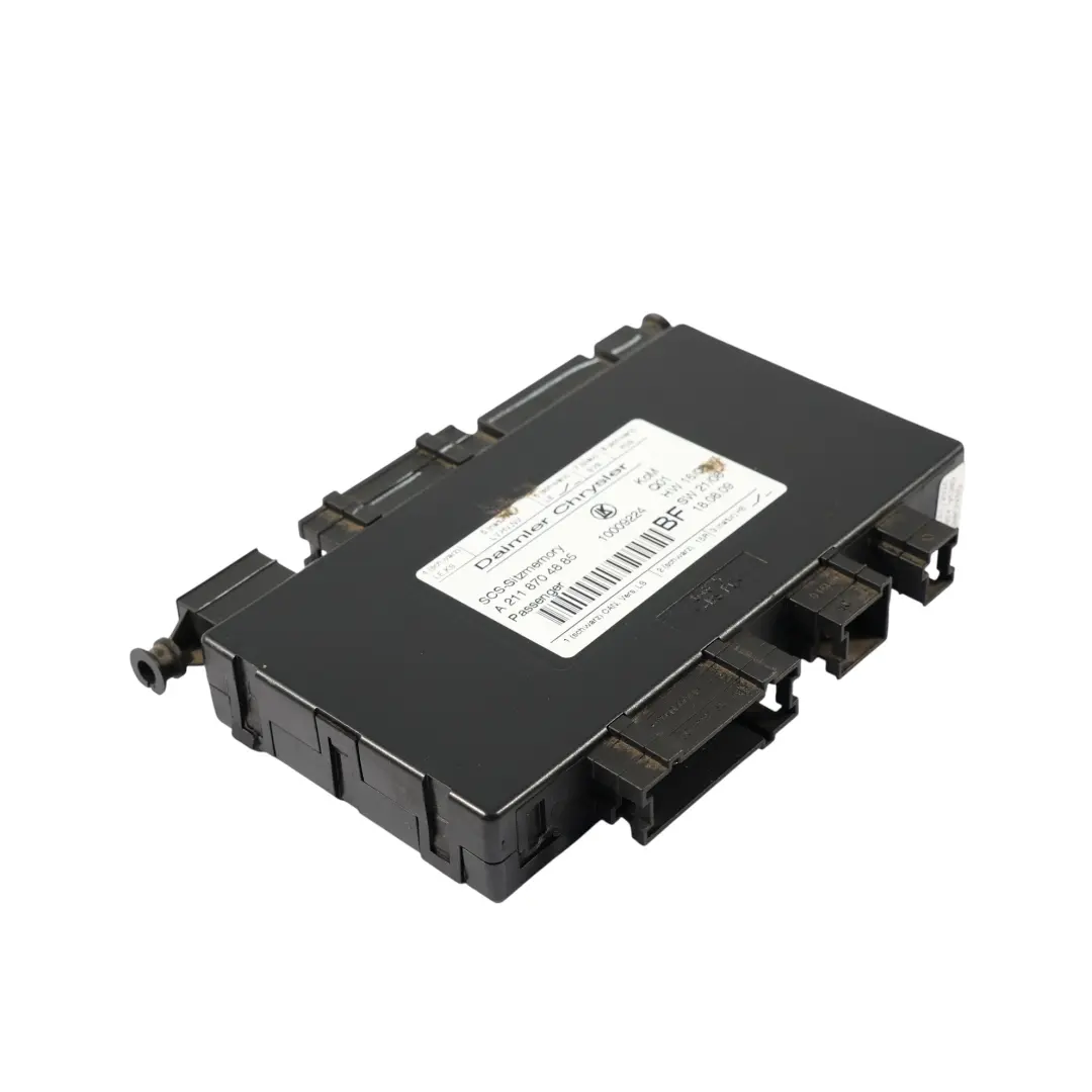 Mercedes W164 W211 Moduł Sterownik Pamięci Fotela Pasażera - SKU A2118704885 - Numer Części A2118704885
