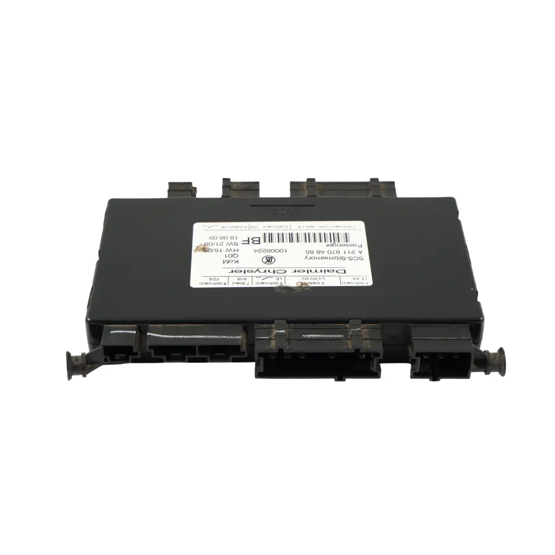 Mercedes W164 W211 Modulo Di Memoria Sedile Passeggero Anteriore - SKU A2118704885 - Numero di parte A2118704885