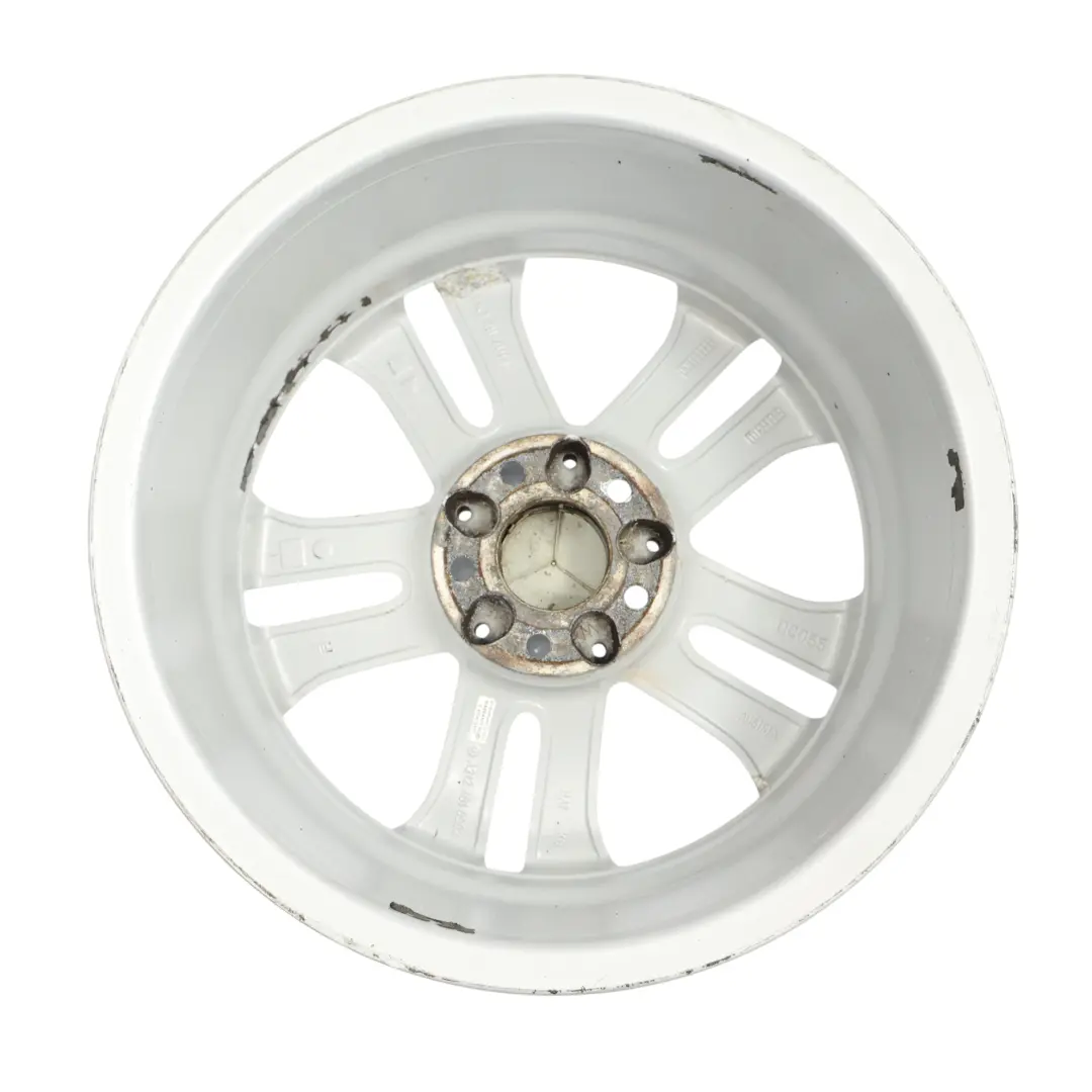 Mercedes W212 Jante Alliage Argent 5-Doubles Branches 17" ET:48 8J - SKU A2124010902-1 - Numéro de pièce A2124010902