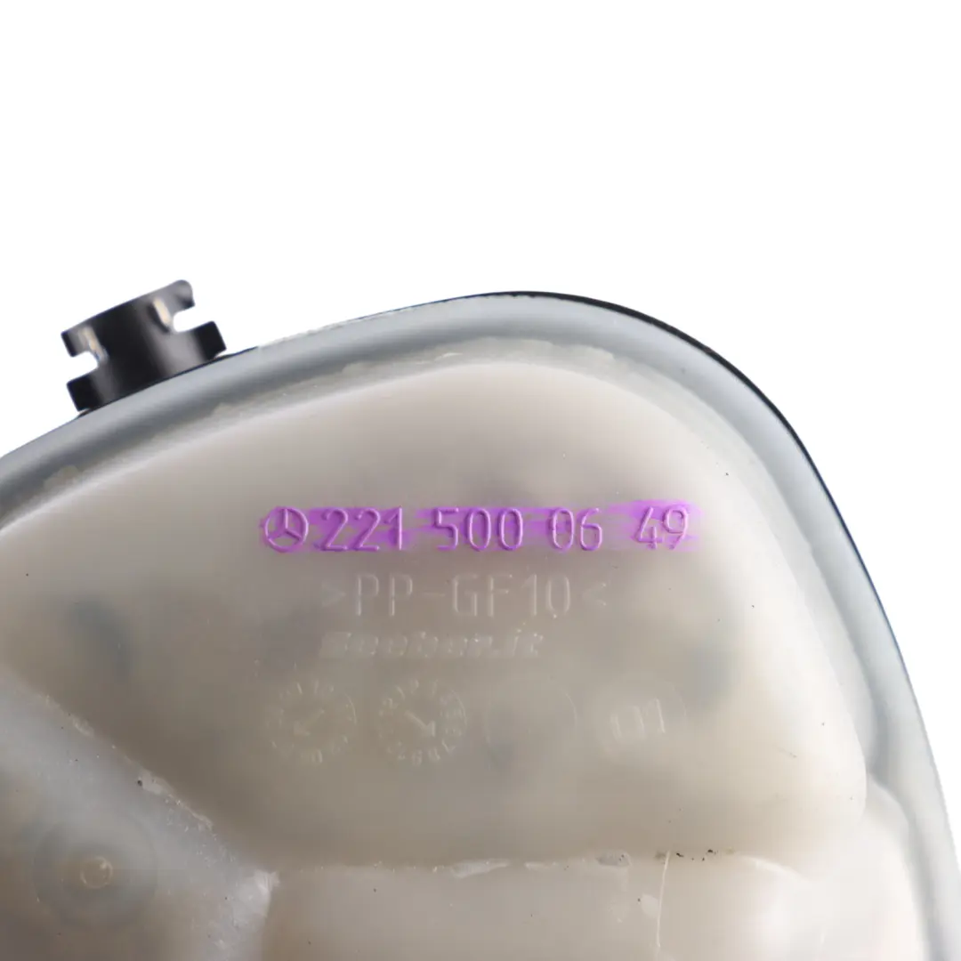 Mercedes W221 Coolant Cooling Water Expansion Tank Bottle - SKU A2215000649 - Part number A2215000649