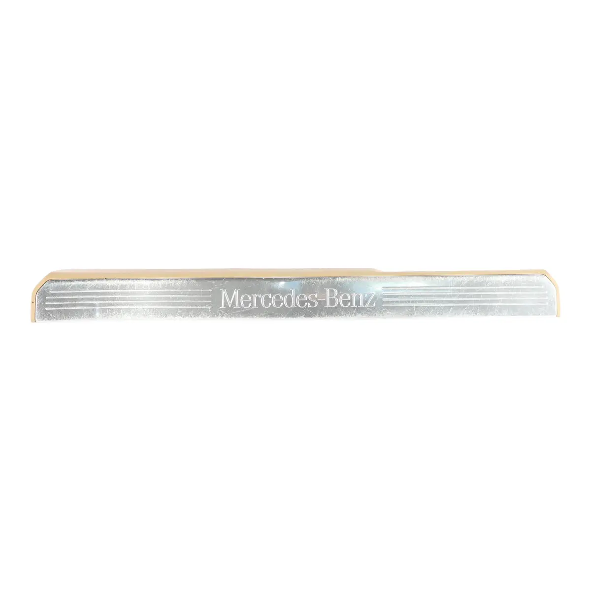 Mercedes W221 Entrance Sill Cover Trim Strip Front Right O/S Silver A2216800235