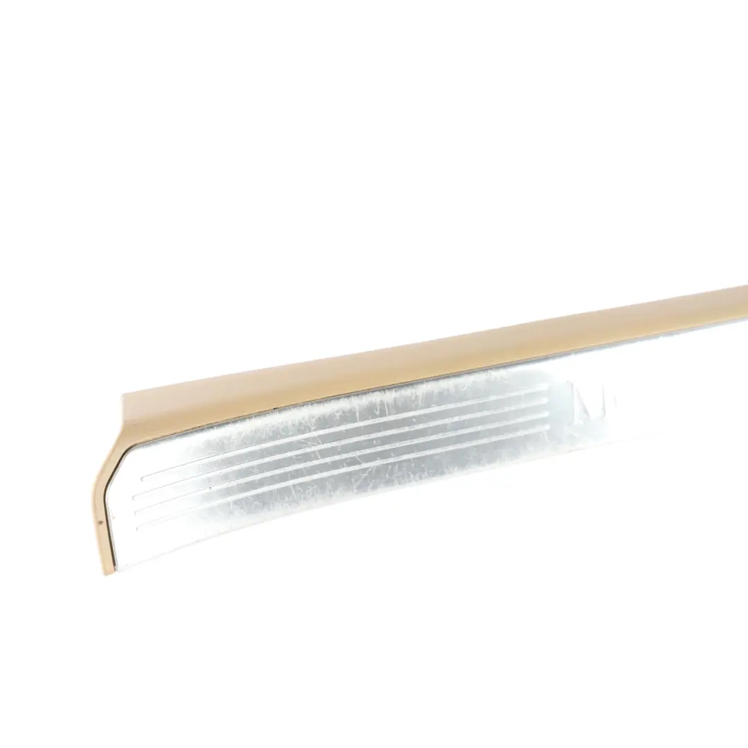 Mercedes W221 Entrance Sill Cover Trim Strip Front Right O/S Silver - SKU A2216800235-3 - Part number A2216800235