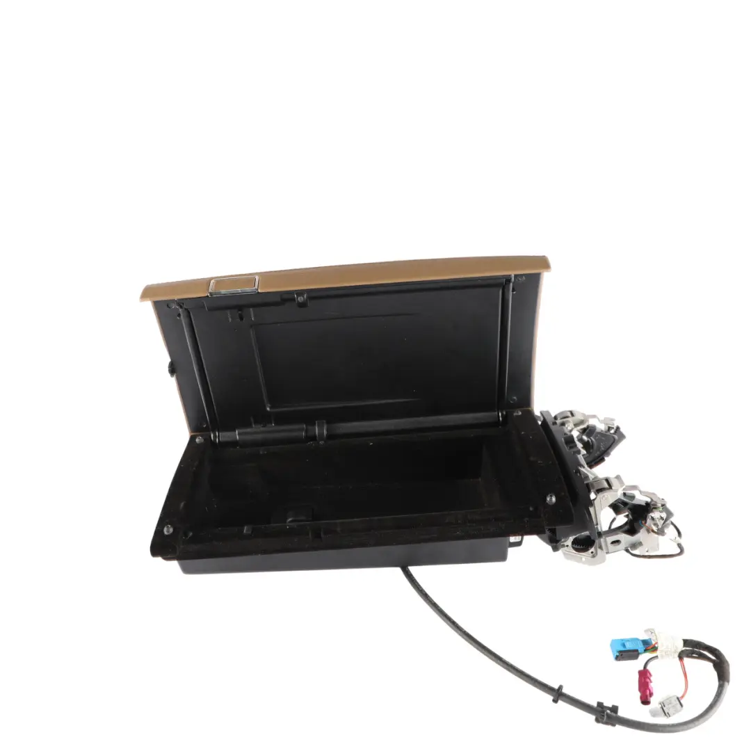 Centre Console Armrest Storage Cover Leather Beige to Mercedes W221 with Part number A2216800939 Mercedes W221 Centre Console Armrest Storage Cover Leather Beige - SKU A2216800939-2 - Part number A2216800939