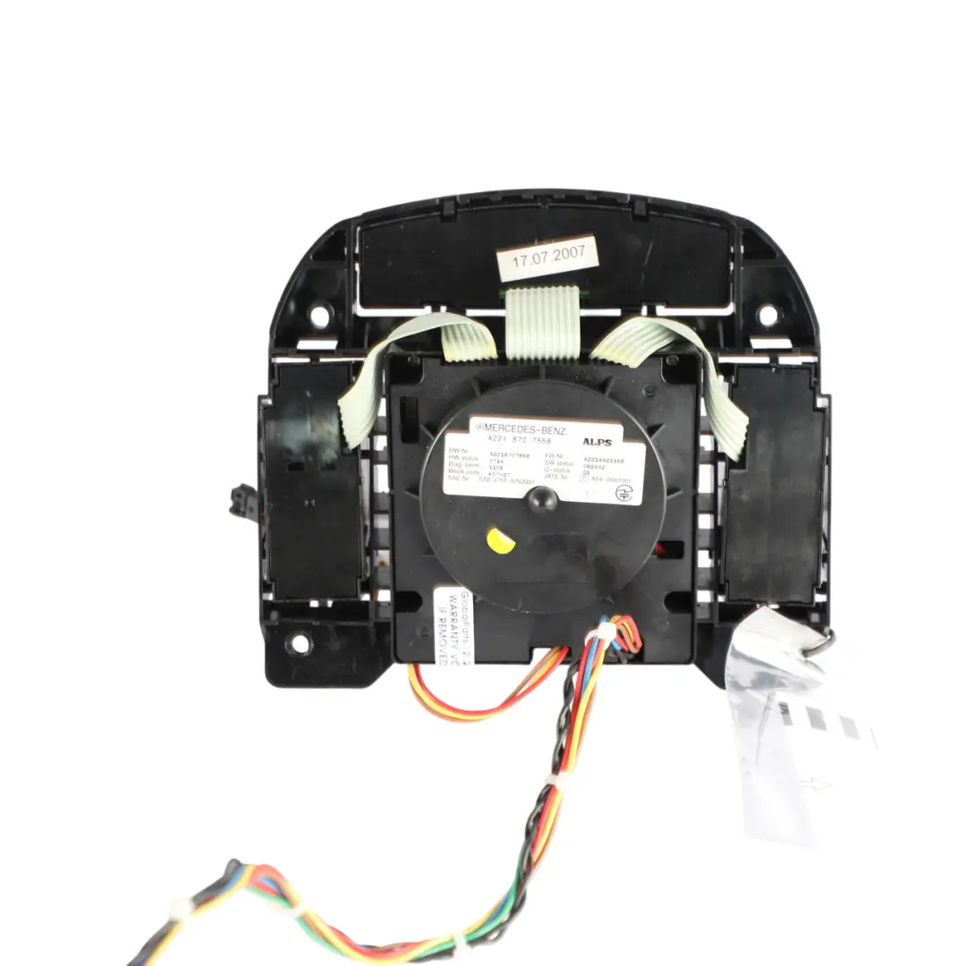 Multimedia Control Button Knob Controller Switch to Mercedes W221 with Part number A2218707558 Mercedes W221 Multimedia Control Button Knob Controller Switch - SKU A2218707558-1 - Part number A2218707558