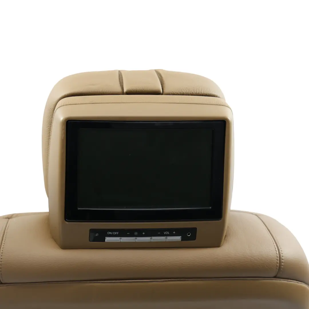 Mercedes W221 Sièges Avant Chauffants Mémoire Cuir Marron Gauche Droite Complet - SKU A2219103447-SET - Numéro de pièce A2219103447