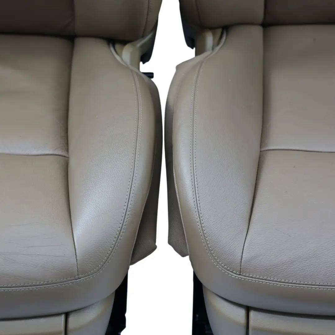 Mercedes W221 Sièges Avant Chauffants Mémoire Cuir Marron Gauche Droite Complet - SKU A2219103447-SET - Numéro de pièce A2219103447