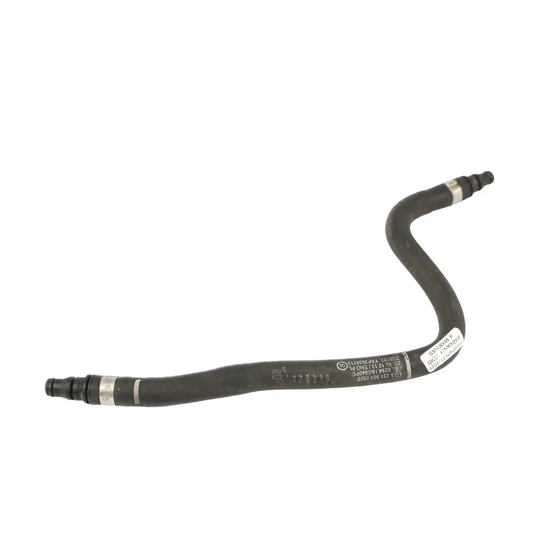 Serbatoio Di Espansione Spurgo Tubo Flessibile M276 per Mercedes R231 con numero di parte A2315010925 Mercedes R231 Serbatoio Di Espansione Spurgo Tubo Flessibile M276 - SKU A2315010925 - Numero di parte A2315010925