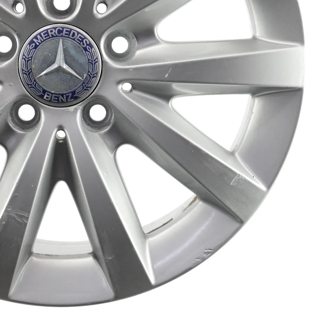 Felga Aluminiowa Srebrna 16" ET:49 6,5J do Mercedes W176 W246 o numerze A2464010500 Mercedes W176 W246 Felga Aluminiowa Srebrna 16" ET:49 6,5J - SKU A2464010500-2 - Numer Części A2464010500