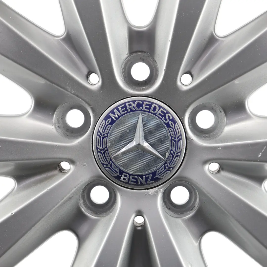 Mercedes W176 W246 Wheel Rim Alloy Silver 10-Spoke 16" ET:49 6,5J - SKU A2464010500-2 - Part number A2464010500