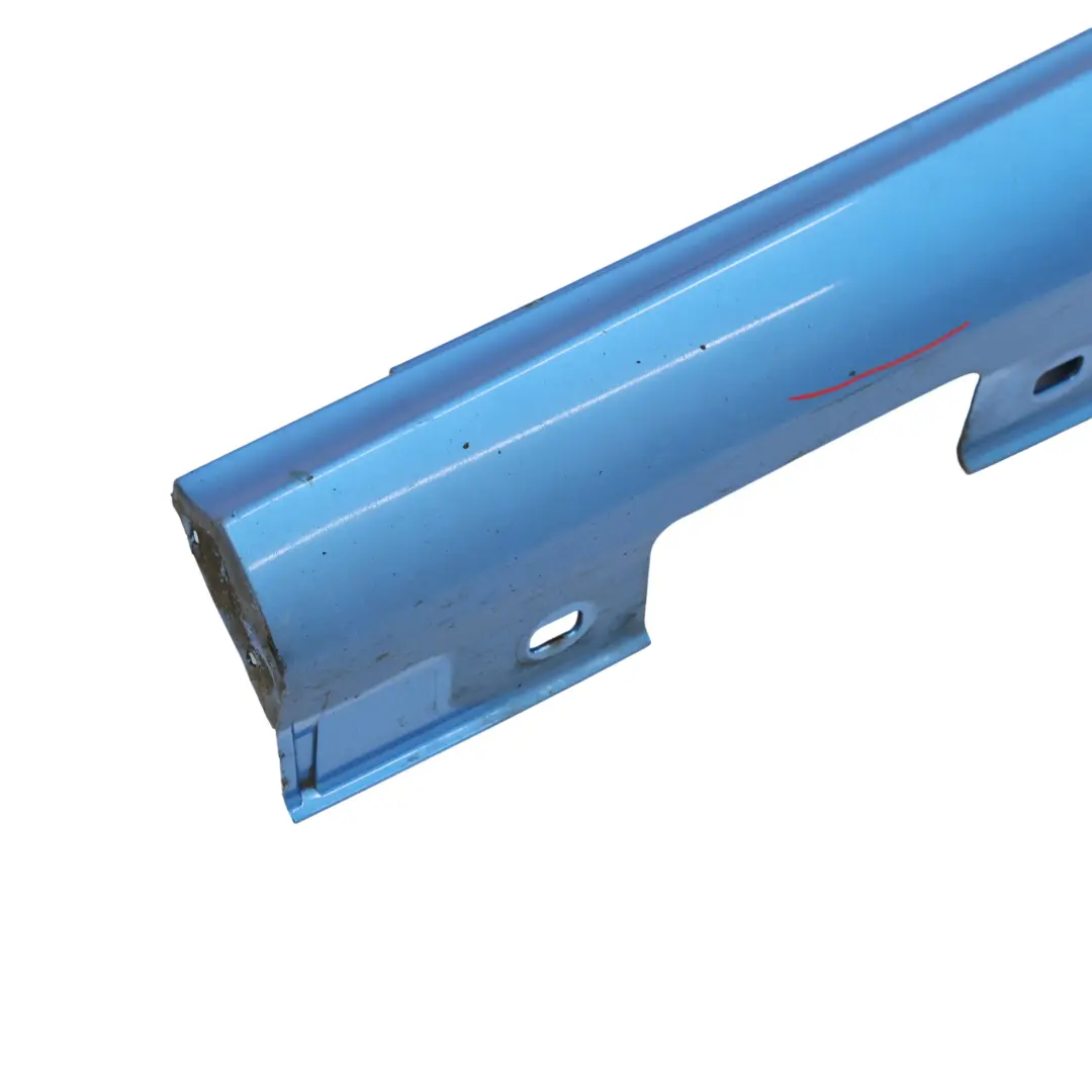 Mercedes W117 W176 W246 Cache Latérale Gauche Couvre Seuil South Seas Blue 162 - SKU A2466980554-SSB - Numéro de pièce A2466980554