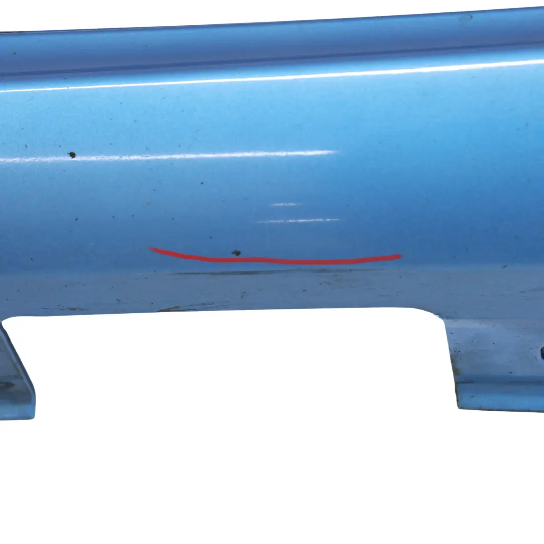 Mercedes W117 W176 W246 Faldón Lateral Izquierdo Umbral South Seas Blue - 162 - SKU A2466980554-SSB - Número de pieza A2466980554