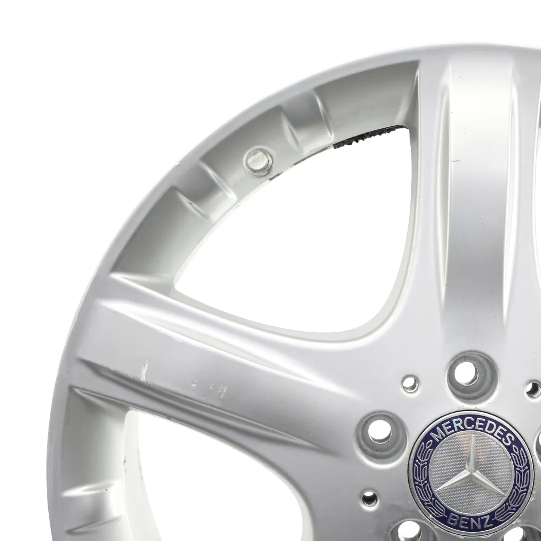 Cerchio in Lega Argento 19" 8J ET:67 5 Razze per Mercedes W251 con numero di parte A2514011202 Mercedes W251 Cerchio in Lega Argento 19" 8J ET:67 5 Razze - SKU A2514011202-1 - Numero di parte A2514011202
