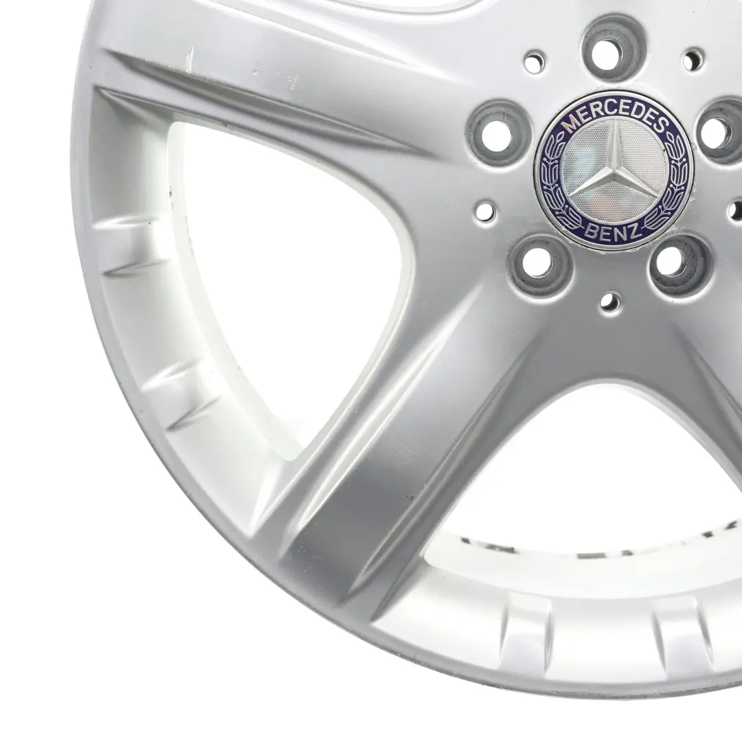 Mercedes W251 Silver Wheel Alloy Rim 19" 8J ET:67 5 Spoke - SKU A2514011202-1 - Part number A2514011202