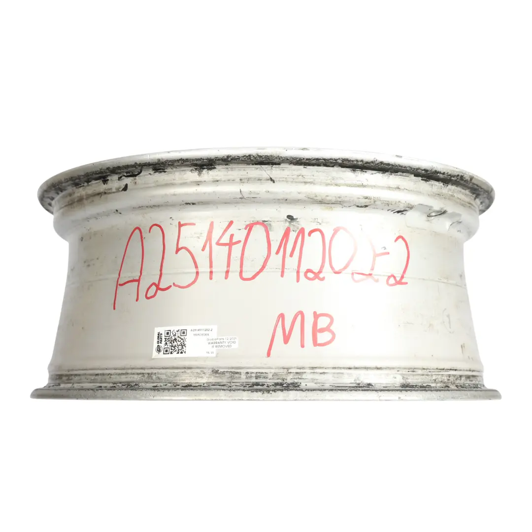 Mercedes W251 Srebrna Felga Aluminiowa 19" 8J ET:67 5 Szprych - SKU A2514011202-2 - Numer Części A2514011202