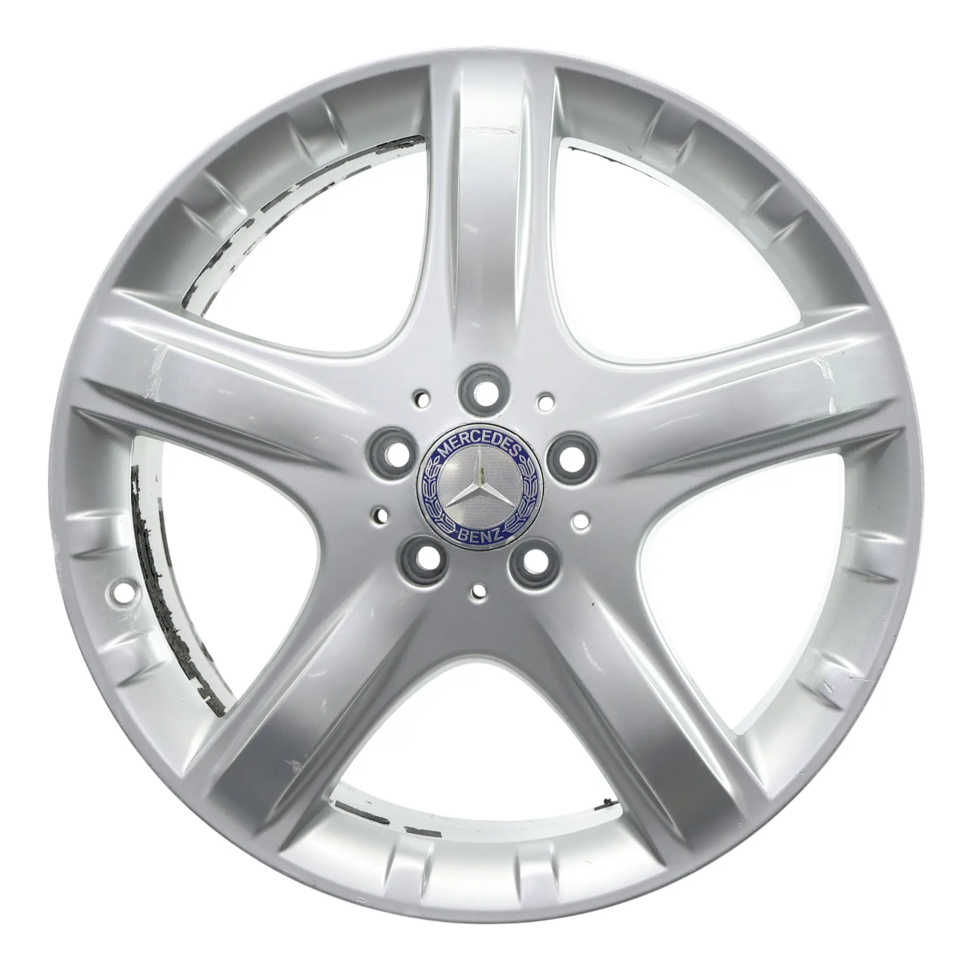 Mercedes W251 Silver Wheel Alloy Rim 19" 8J ET:67 5 Spoke A2514011202