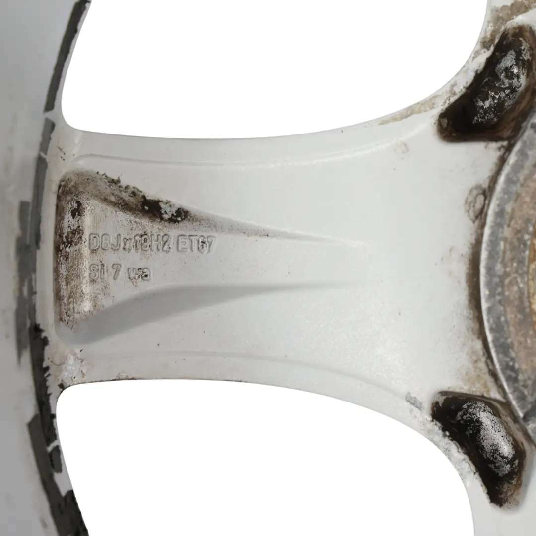 Mercedes W251 Silver Wheel Alloy Rim 19" 8J ET:67 5 Spoke - SKU A2514011202-3 - Part number A2514011202