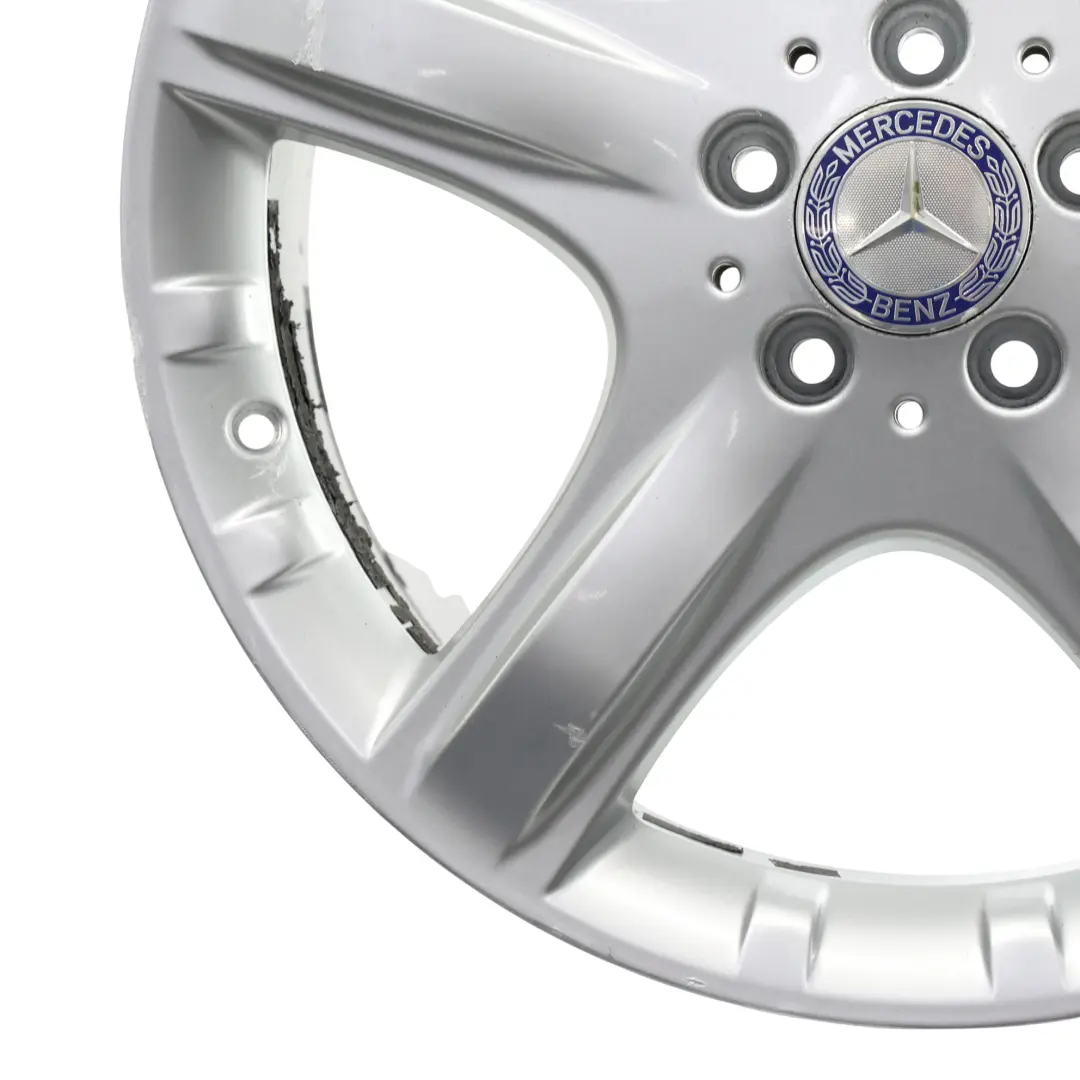 Alloy Rim 19" 8J ET:67 5 Spoke to Mercedes W251 Silver Wheel with Part number A2514011202 Mercedes W251 Silver Wheel Alloy Rim 19" 8J ET:67 5 Spoke - SKU A2514011202-3 - Part number A2514011202