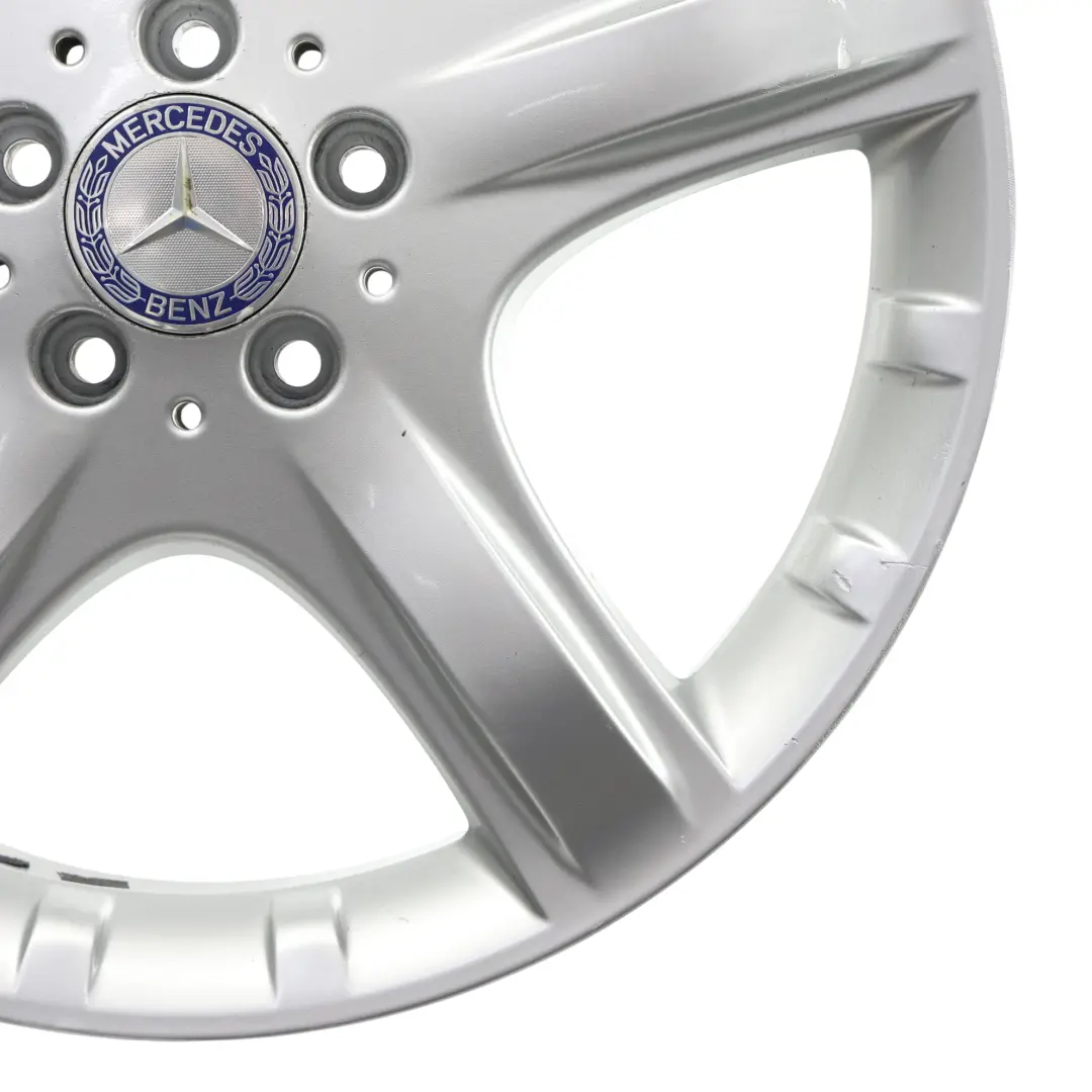 Alloy Rim 19" 8J ET:67 5 Spoke to Mercedes W251 Silver Wheel with Part number A2514011202 Mercedes W251 Silver Wheel Alloy Rim 19" 8J ET:67 5 Spoke - SKU A2514011202-3 - Part number A2514011202