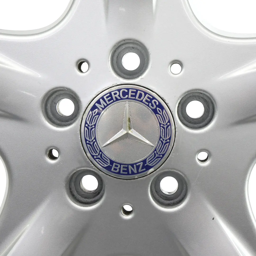 Alloy Rim 19" 8J ET:67 5 Spoke to Mercedes W251 Silver Wheel with Part number A2514011202 Mercedes W251 Silver Wheel Alloy Rim 19" 8J ET:67 5 Spoke - SKU A2514011202-3 - Part number A2514011202