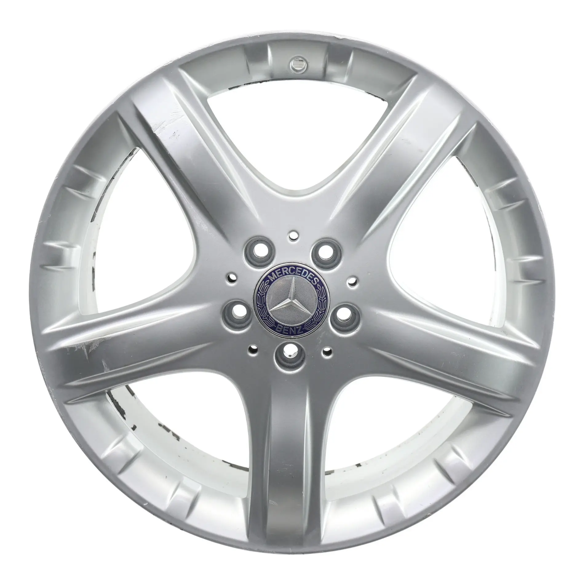 Mercedes W251 Silver Wheel Alloy Rim 19" 8J ET:67 5 Spoke A2514011202