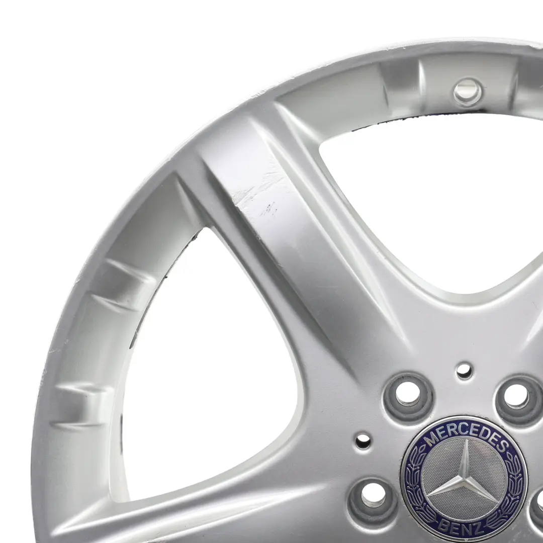 Alloy Rim 19" 8J ET:67 5 Spoke to Mercedes W251 Silver Wheel with Part number A2514011202 Mercedes W251 Silver Wheel Alloy Rim 19" 8J ET:67 5 Spoke - SKU A2514011202-4 - Part number A2514011202