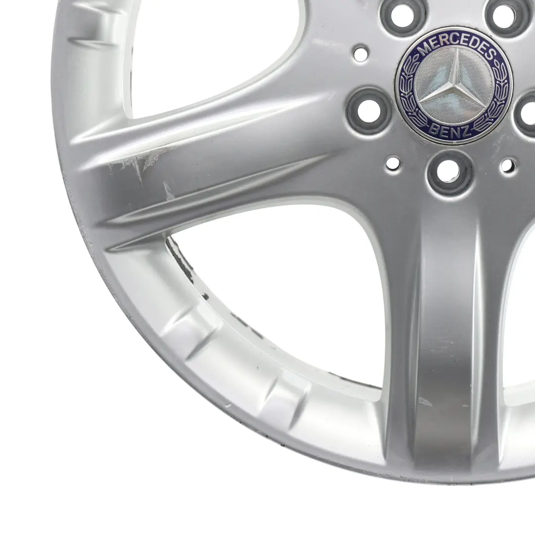 Alloy Rim 19" 8J ET:67 5 Spoke to Mercedes W251 Silver Wheel with Part number A2514011202 Mercedes W251 Silver Wheel Alloy Rim 19" 8J ET:67 5 Spoke - SKU A2514011202-4 - Part number A2514011202