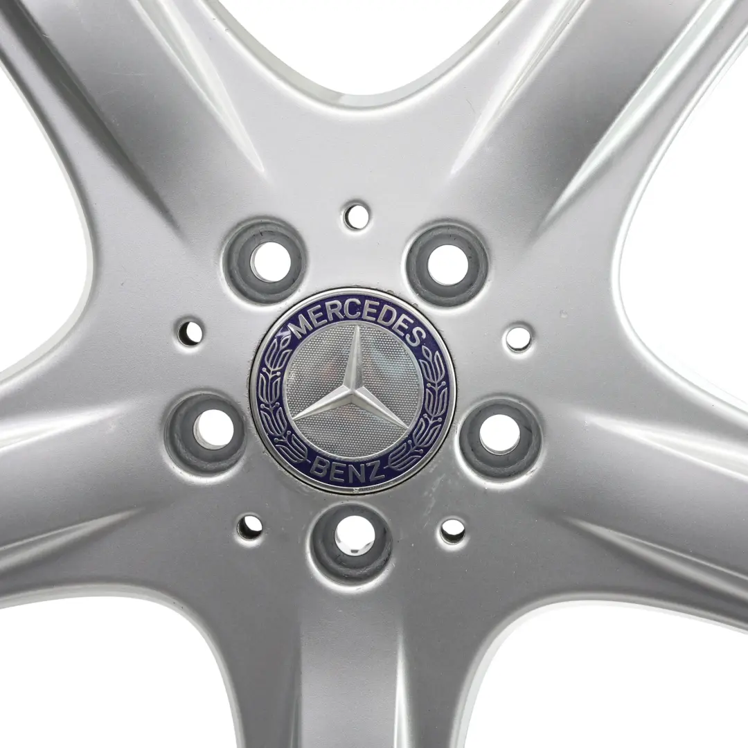 Mercedes W251 Silver Wheel Alloy Rim 19" 8J ET:67 5 Spoke - SKU A2514011202-4 - Part number A2514011202