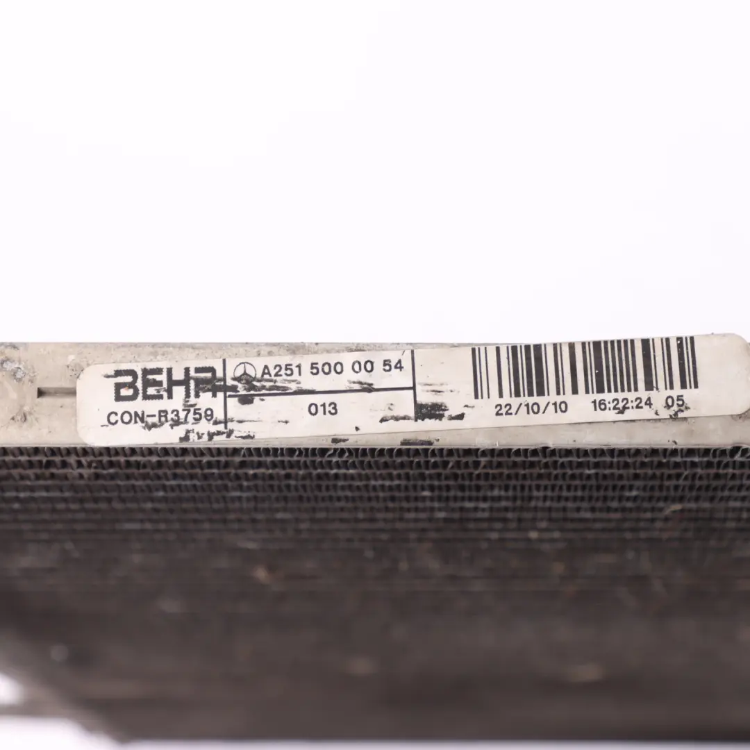 Conditioning A/C Condenser Radiator Diesel OM642 to Mercedes W164 Air with Part number A2515000054 Mercedes W164 Air Conditioning A/C Condenser Radiator Diesel OM642 - SKU A2515000054-1 - Part number A2515000054