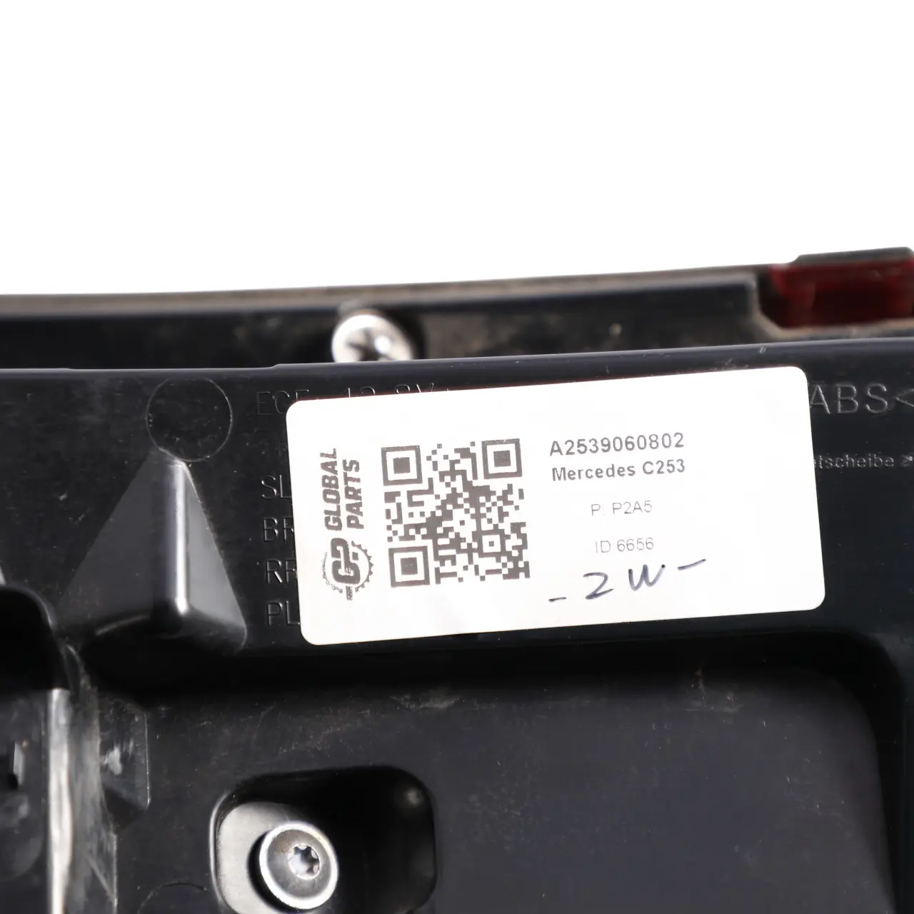 Mercedes GLC C253 Coupe Luz Trasera Izquierda Luz del panel lateral A2539060802