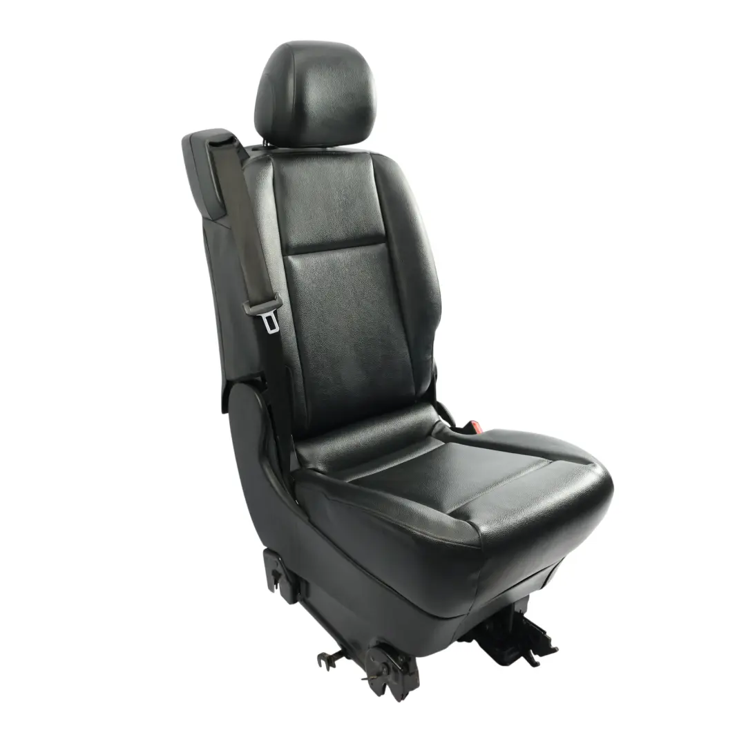  Sedile posteriore Mercedes W639 Doppio Sinistro Prima fila Pelle Nera - SKU A6399507605-3 - Numero di parte A6399507605