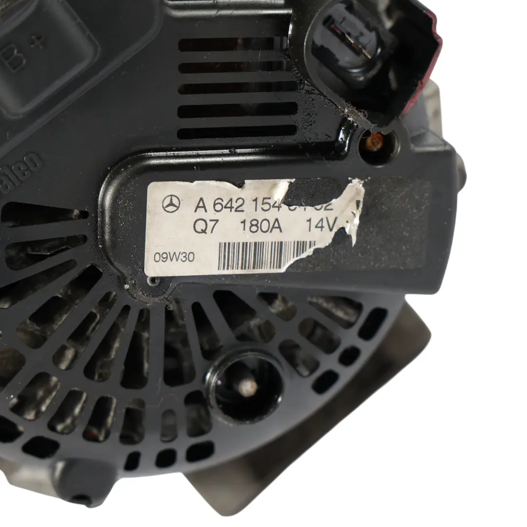 Mercedes W164 W204 W211 OM642 Diesel Alternatore Generatore - SKU A6421540402-1 - Numero di parte A6421540402