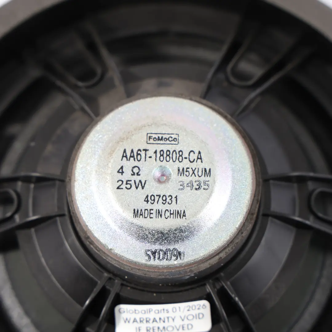 Ford Fiesta Mk7 Focus Mk3 Front Door Speaker Loudspeaker - SKU AA6T-18808-CA - Part number AA6T-18808-CA