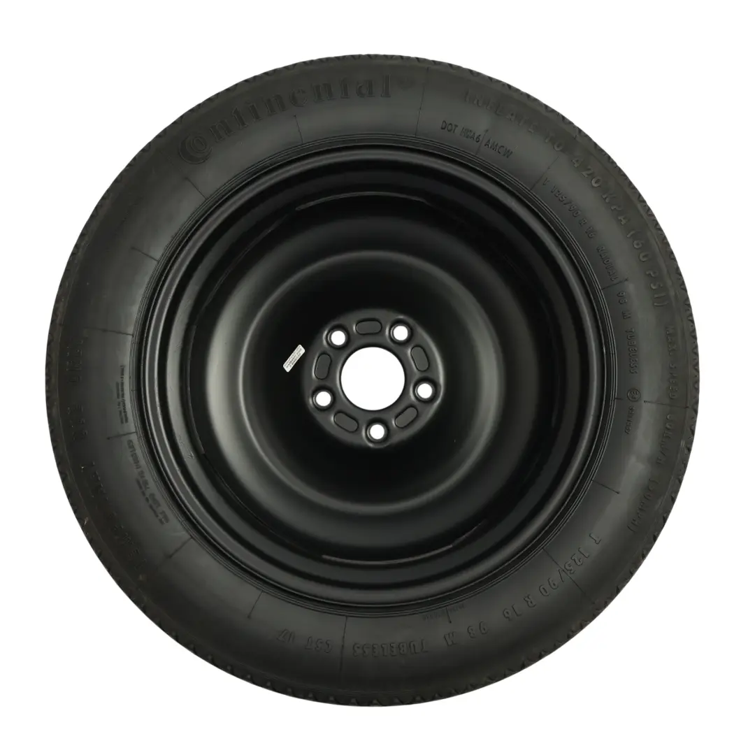 Ford Mondeo Mk4 Compact Spare Wheel Steel R16 Tyre 125/90 - SKU AM51BA-11272 - Part number AM51BA-11272