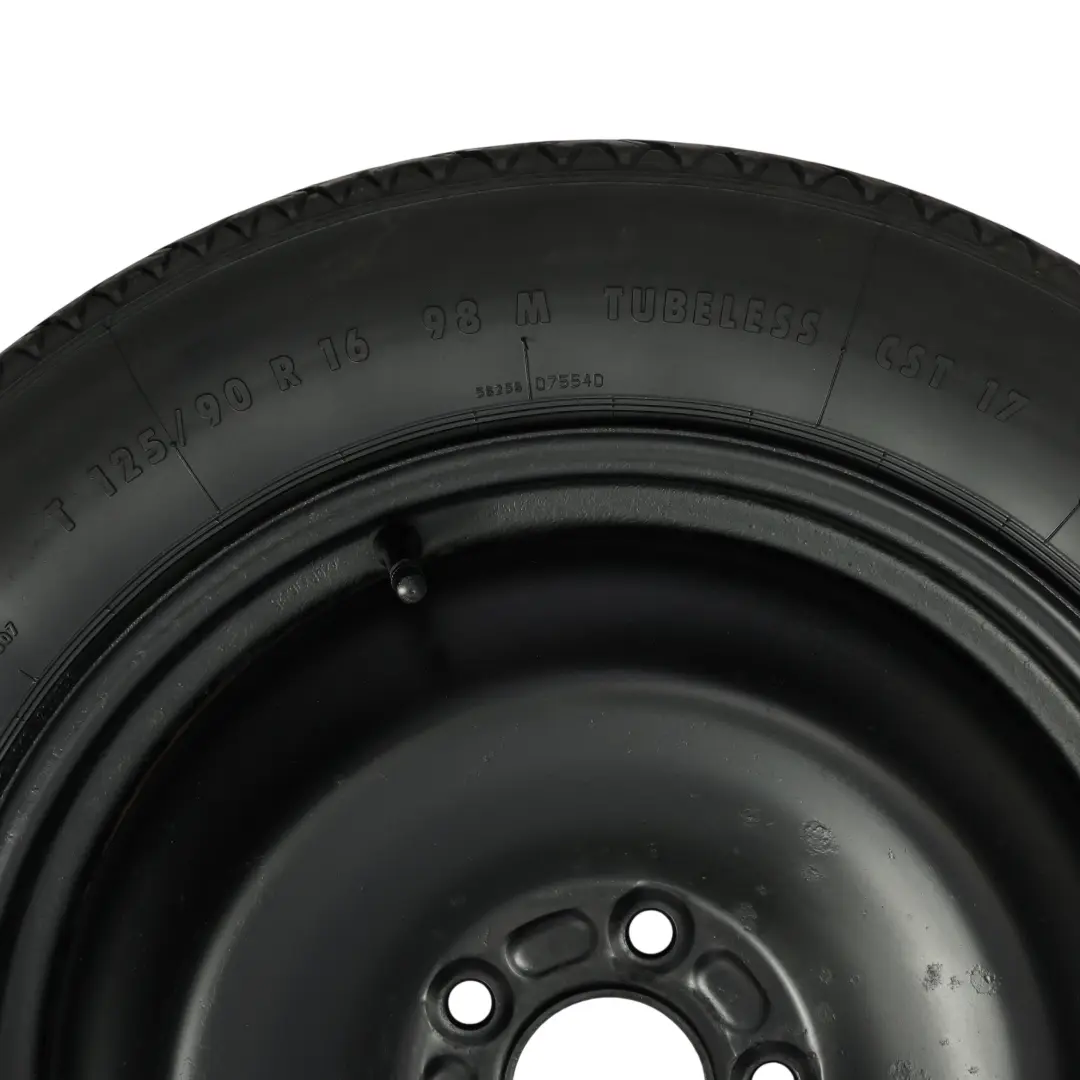 Ford Mondeo MK4 Koło Zapasowe Stalowe R16 Opona 125/90 - SKU AM51BA-11272 - Numer Części AM51BA-11272