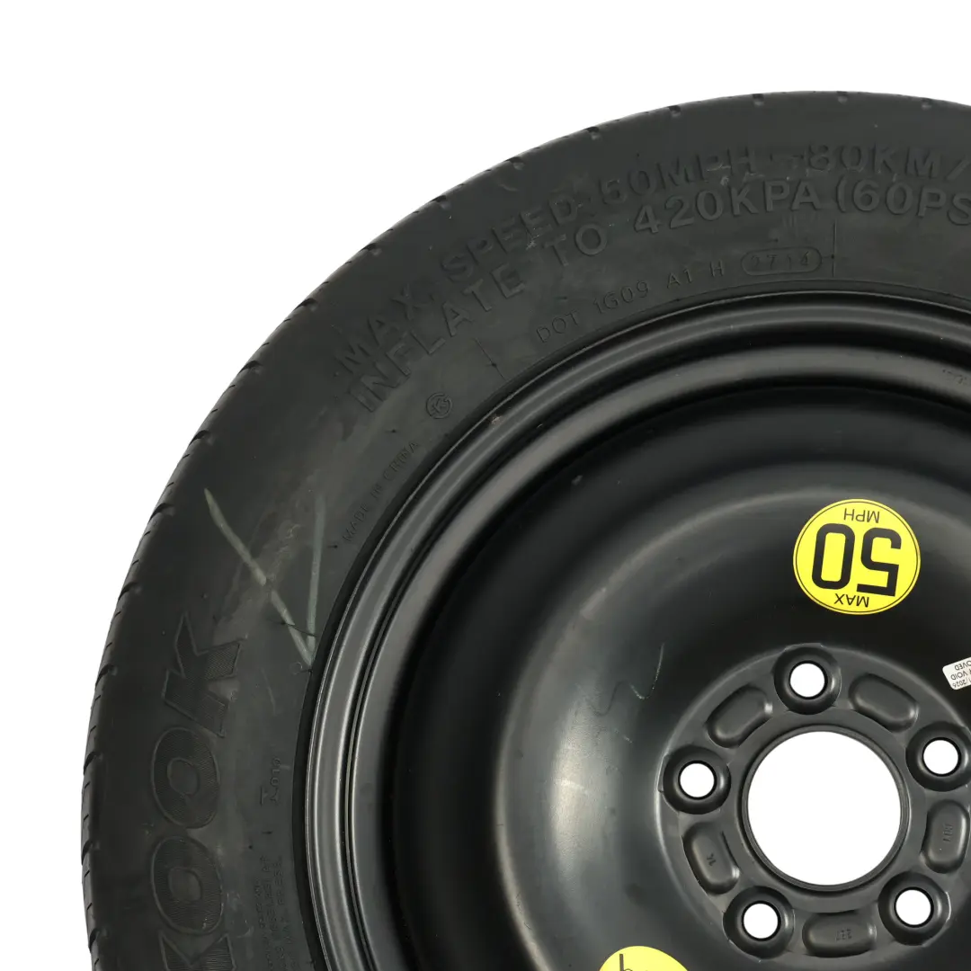 Mk3 Ersatzraum Hankook Reifen Rad Stahl R16 125/90 AM51BA14309 für Ford Focus mit Teilenummer AM51BA-14309 Ford Focus Mk3 Ersatzraum Hankook Reifen Rad Stahl R16 125/90 AM51BA14309 - SKU AM51BA-14309 - Teilenummer AM51BA-14309