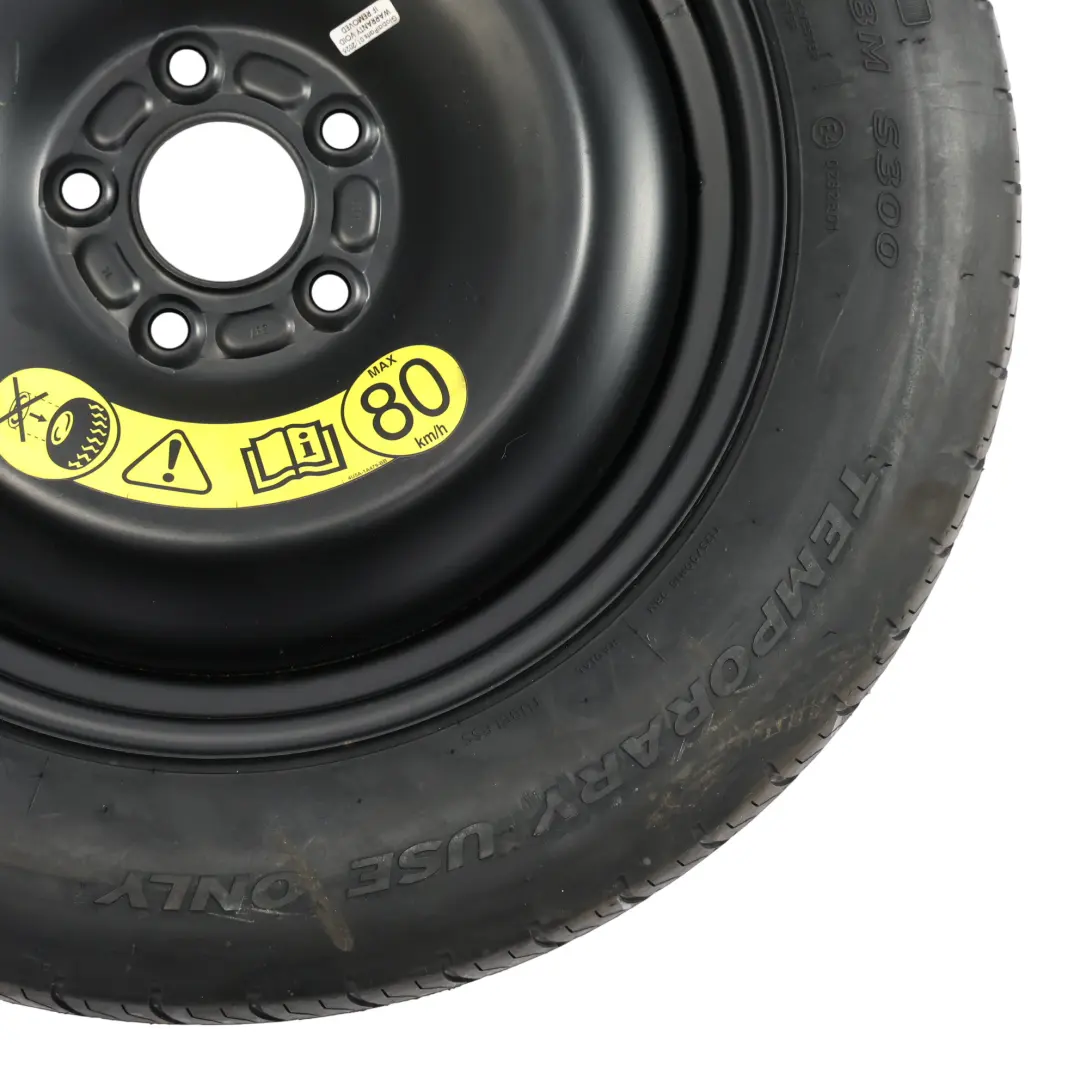 Ford Focus Mk3 Roue De Secours Pneu Hankook, Jante Acier R16 125/90 AM51BA14309 - SKU AM51BA-14309 - Numéro de pièce AM51BA-14309