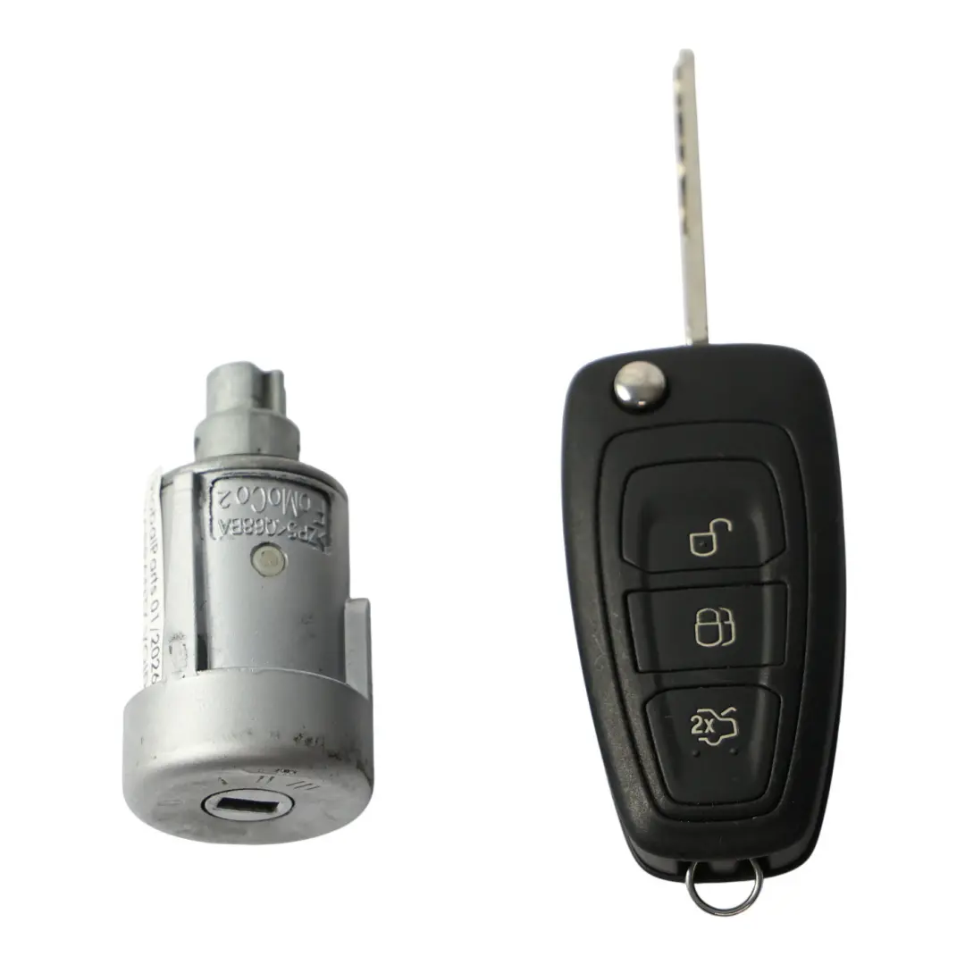 Ford Focus Mk3 Cilindro Di Accensione Del Volante + Chiave - SKU AM5A-R3677-AB - Numero di parte AM5A-R3677-AB