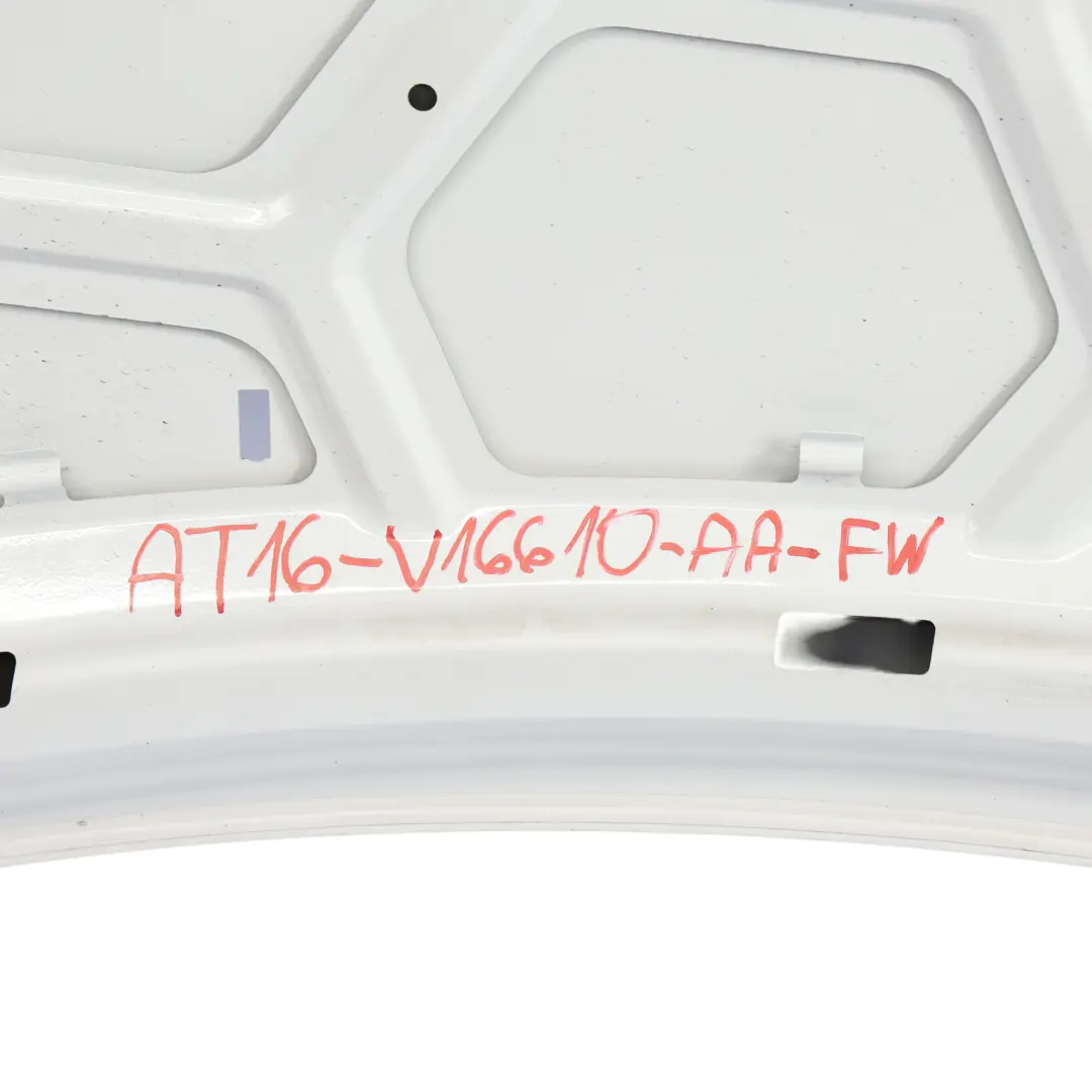 Ford Transit Connect Maska Pokrywa Silnika Frozen White Biała - Z2 - SKU AT16-V16610-AA-FW - Numer Części AT16-V16610-AA-FW