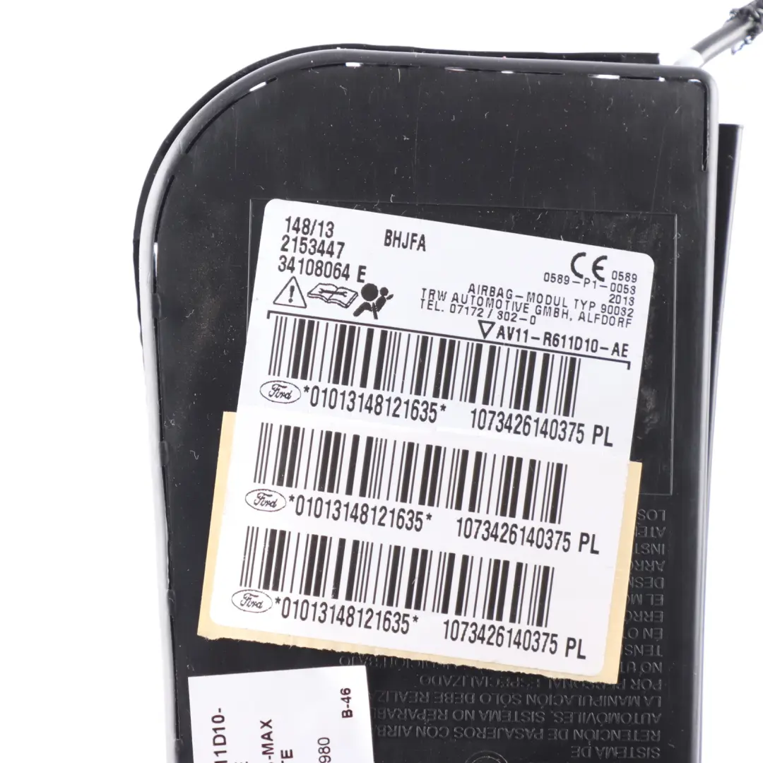 Ford B-Max Seat Side Air Module Black Front Right O/S - SKU AV11-R611D10-AE - Part number AV11-R611D10-AE