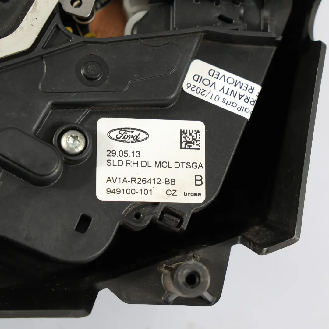Ford B-Max Mk1 Rear Door Lock Mechanism Latch Right O/S - SKU AV1A-R26412-BB - Part number AV1A-R26412-BB