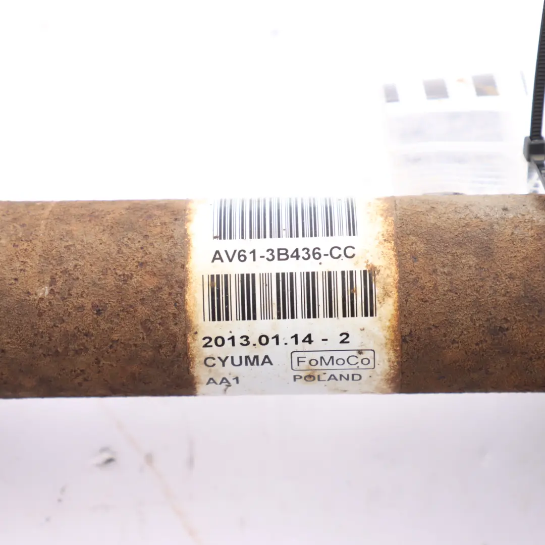 Front Axle Drive Shaft Right O/S to Ford Focus 1.6 TDCI with Part number AV61-3B436-CC Ford Focus 1.6 TDCI Front Axle Drive Shaft Right O/S - SKU AV61-3B436-CC - Part number AV61-3B436-CC
