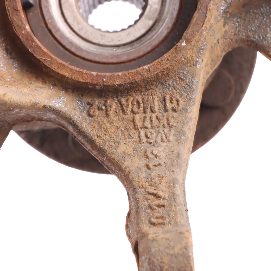 Mk3 Wheel Carrier Front Left N/S Wheel Hub Mount to Ford Focus with Part number AV61-3K171-DAC Ford Focus Mk3 Wheel Carrier Front Left N/S Wheel Hub Mount - SKU AV61-3K171-DAC-1 - Part number AV61-3K171-DAC