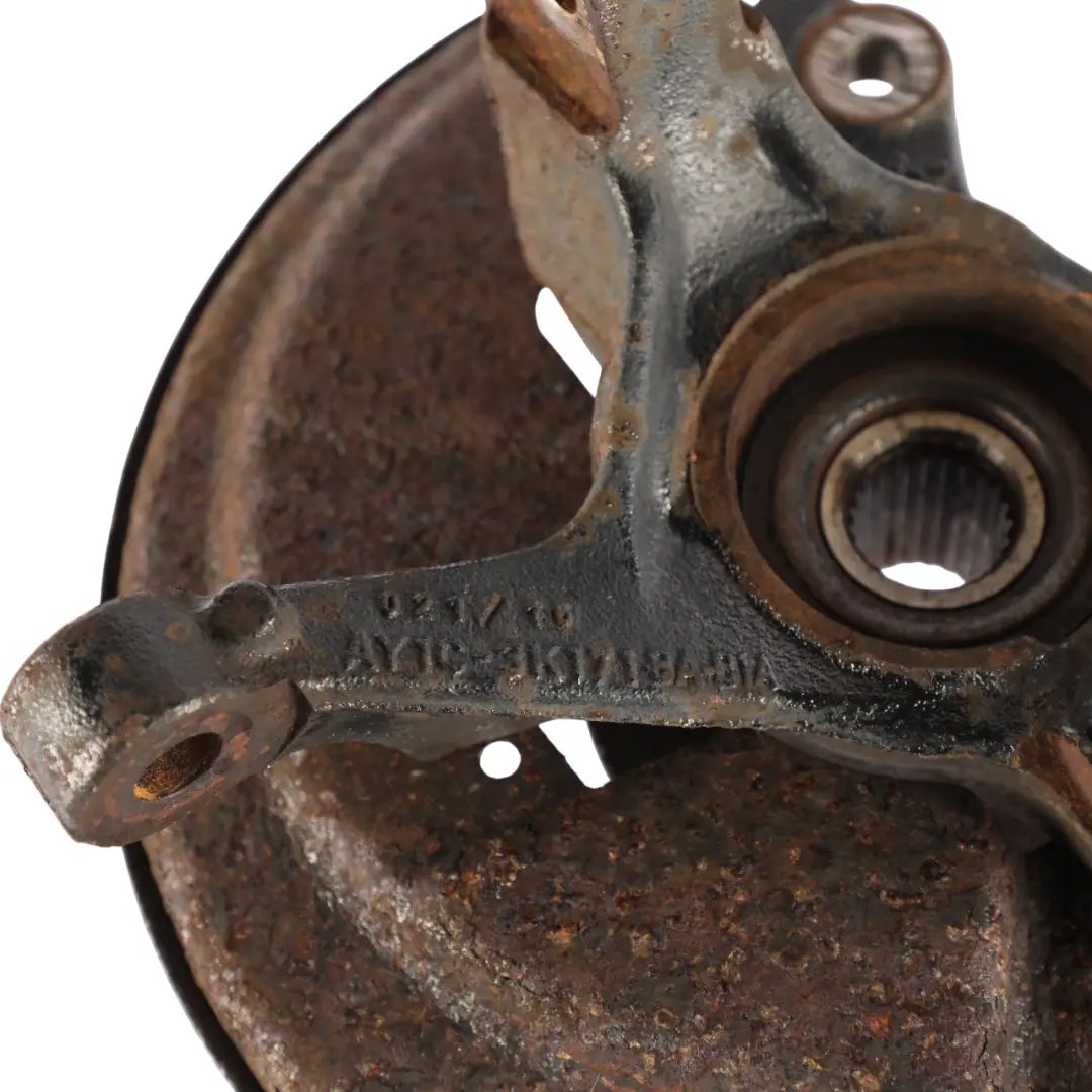 Ford Fiesta MK7 Hub Knuckle With Bearing Front Right O/S - SKU AY1C-3K170-B1A - Part number AY1C-3K170-B1A