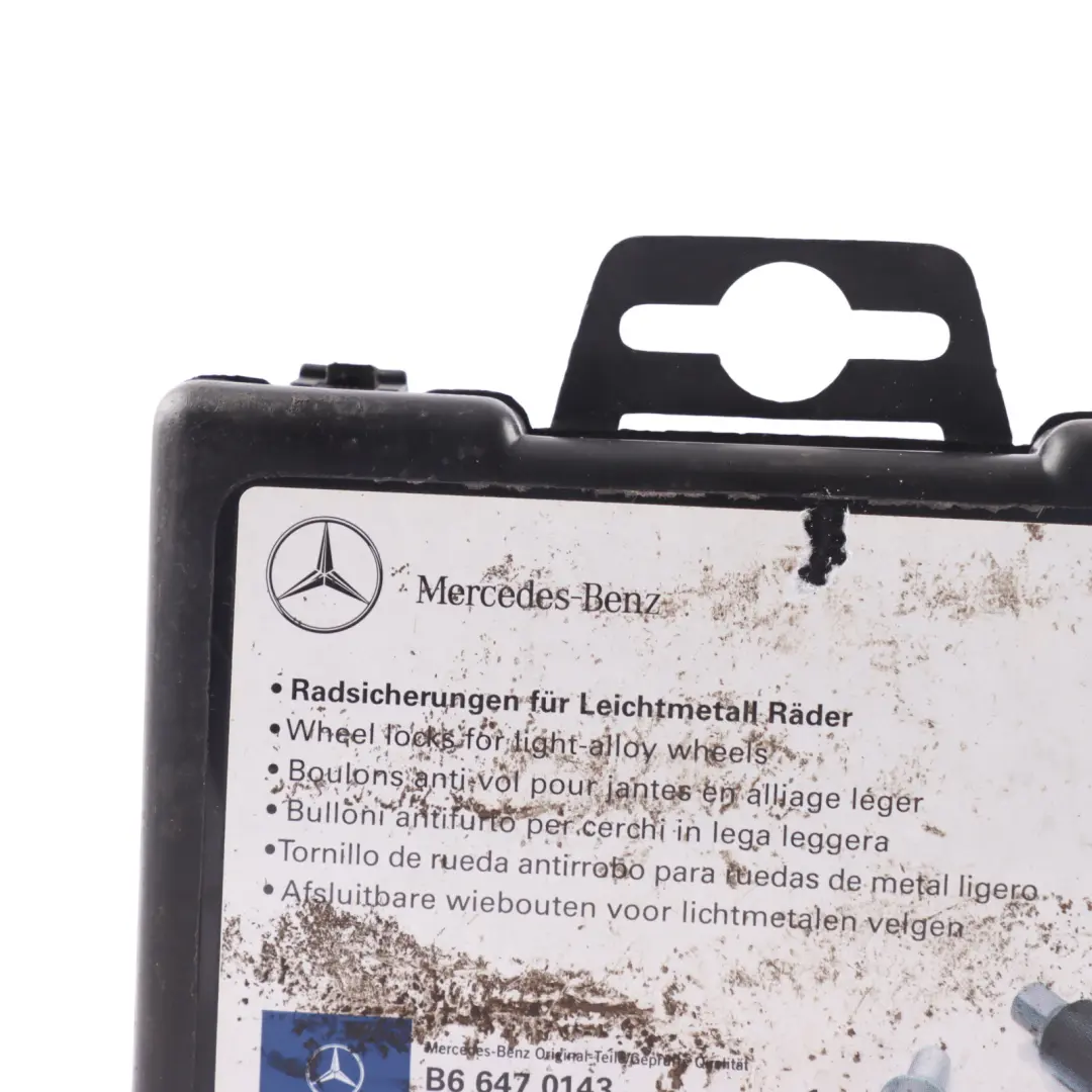 Mercedes W169 W204 W211 Wheel Bolts Rear Front Box Set - SKU B66470143-1 - Part number B66470143