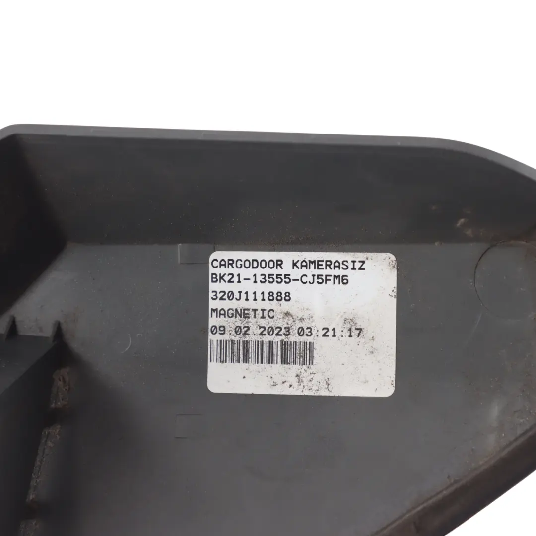 Ford Transit Custom Tailgate Licence Plate Light Lamp Magnetic Metallic - 7J - SKU BK21-13555-CJ-MGT - Part number BK21-13555-CJ